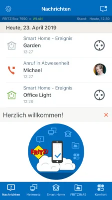 Steuerung für Smart Home & mehr: AVM veröffentlicht Update für MyFRITZ!App