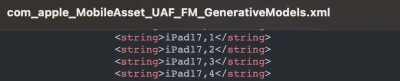 macOS 15.1 Beta enthält Modellnummern von neuen iPhones, iPads & Macs