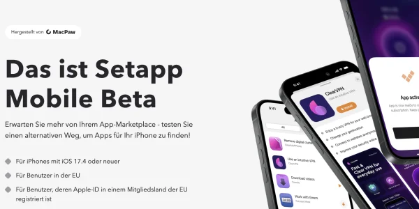 Setapp Mobile: Neuer alternativer App Store geht in der EU an den Start