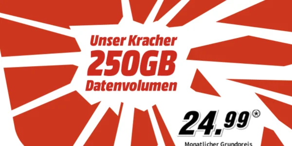 SIM Only: 250 GB Allnet-Flat für nur 24,99 € im Vodafone-Netz