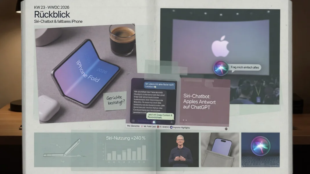 WWDC 2026, iPhone Fold und App-Store-Kampf: KW 23 im Rückblick