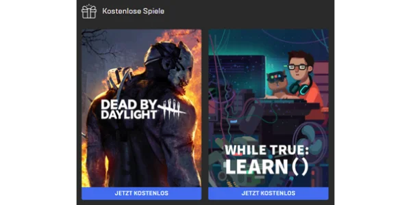"Dead by Daylight" & "while True: learn()" bis Donnerstag kostenlos im Epic Games Store