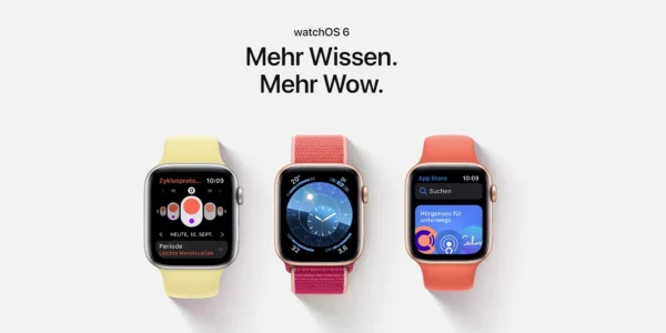Endlich verfügbar: watchOS 6.1 läuft auch auf der Apple Watch Series 1 und 2