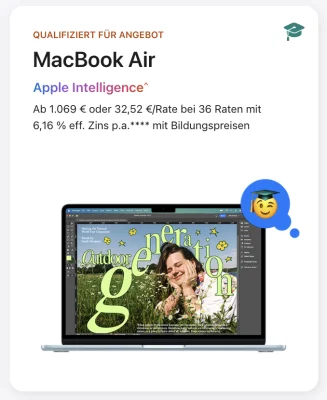 „Back to School“ 2025: Günstige iPads & Macs für Studierende
