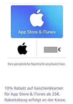 Bonusguthaben für iTunes-Karten: 15 Prozent bei ALDI Süd & 10 Prozent bei Apple und Amazon (Update)