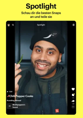 Snapchat: Update bringt native Unterstützung für iPads mit