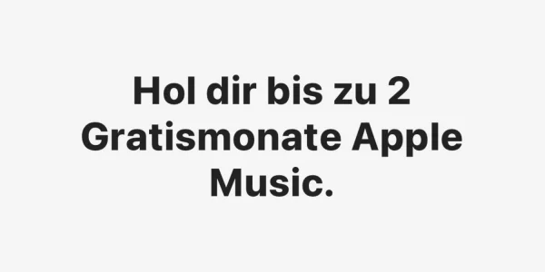 Apple Music bis zu zwei Monate kostenlos über Shazam für Neukunden und Rückkehrer