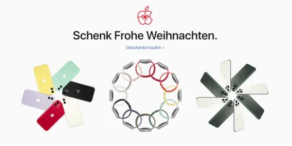 Apple informiert über erweiterte Rückgabebedingungen für die Weihnachtszeit