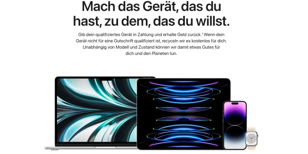 (Update) Trade In: Apple erhöht Preise für ausgewählte iPhones und andere Geräte