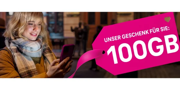 Deutsche Telekom verschenkt 100 GB Datenvolumen an Kunden