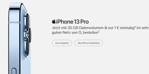 iPhone 13: Alle Modelle für nur 1 € Zuzahlung