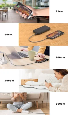 Fünf Ladekabel für iPhone & iPad mit Nylon-Ummantelung von GIANAC dank Coupon nur 9,49 Euro