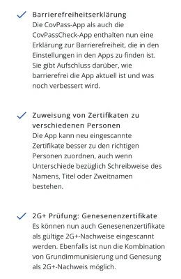 CovPass App: Neue Version 1.19 kann jetzt mit Genesenenzertifikaten umgehen