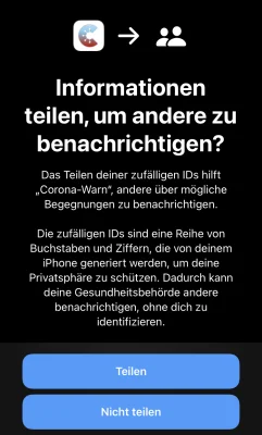 SARS-CoV-2 positiv: So funktioniert das Warnen anderer Nutzer mit der Corona-Warn-App