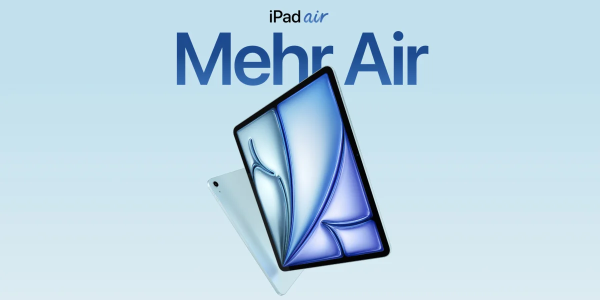 Neues iPad Air soll Anfang 2025 auf den Markt kommen
