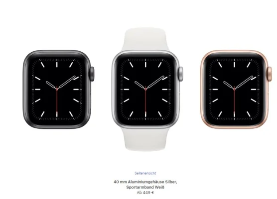 Apple Watch Studio erlaubt online & im Apple Store individuelles Zusammenstellen der Apple Watch Series 5