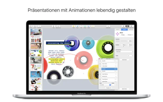 iWork-Update: Apple veröffentlicht neue Versionen von Pages, Numbers & Keynote