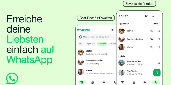 WhatsApp sorgt mit "Favoriten" für mehr Ordnung