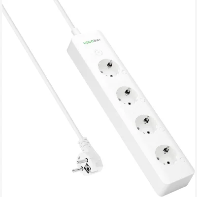 VOCOlinc Smarte Steckdosenleiste kompatibel mit HomeKit, Alexa & Google Assistant 