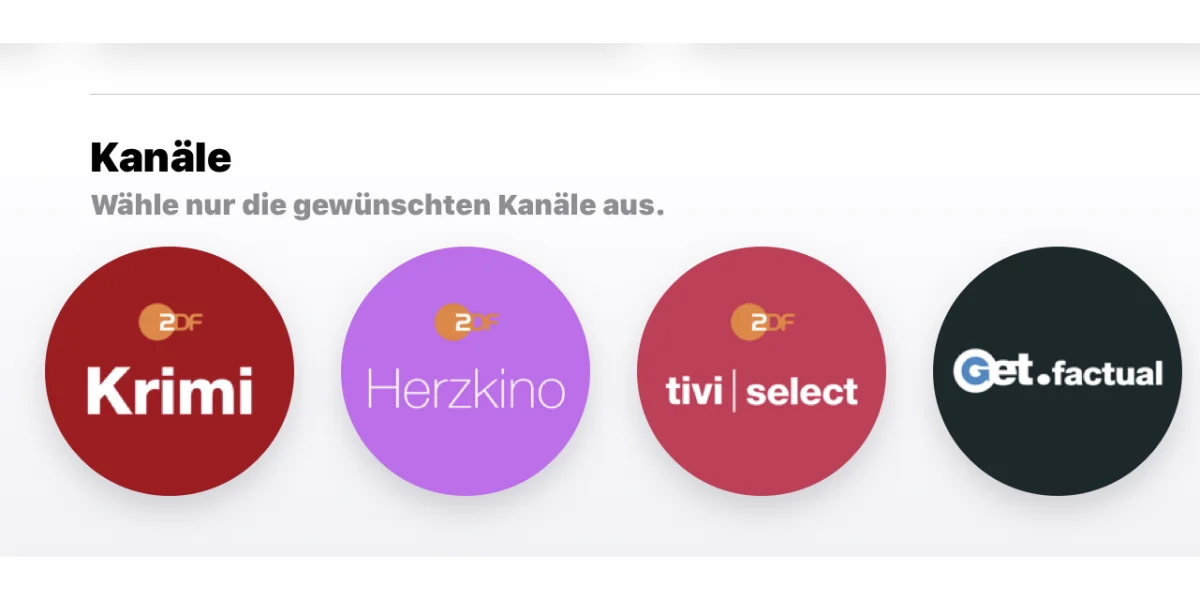 Apple TV Channels jetzt in Deutschland mit vier neuen Kanälen