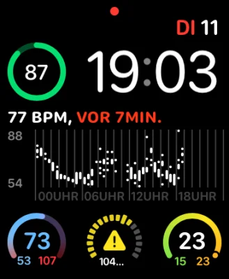 AppleWatch und watchOS 6 - so sieht die neue Geräuschpegel-Funktion aus