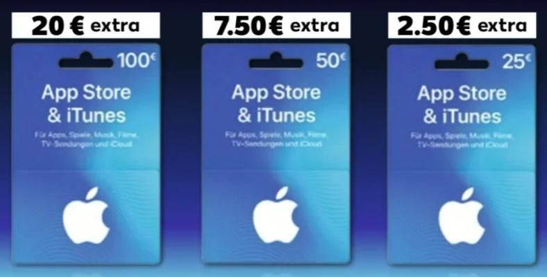 Bonusguthaben für iTunes-Karten: Kaufland schenkt euch bis zu 20 Prozent extra