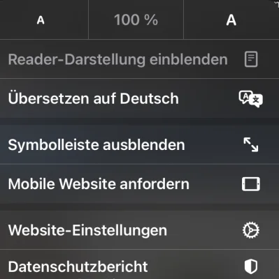 Anleitung: Mit Safari ganze Webseiten ohne Tools von Drittanbietern übersetzen