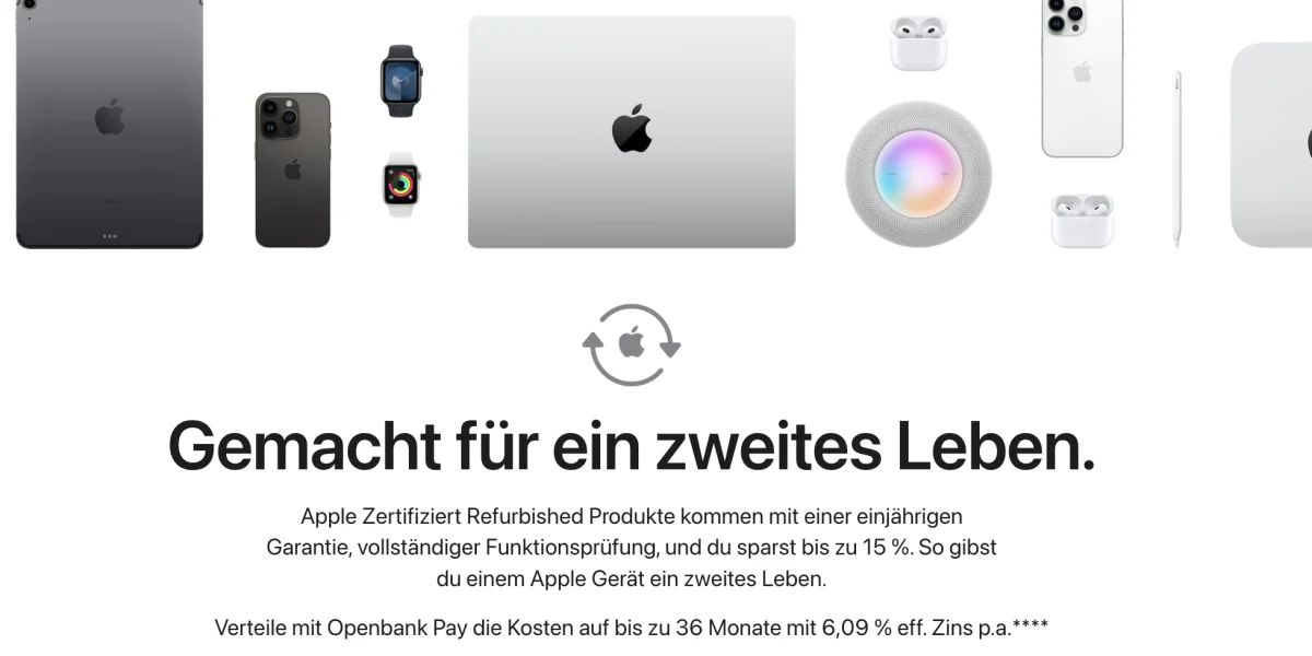 iPad 11, M4 iPad Pro & M5 MacBook Pro: Die Neuzugänge im Refurbished Store von Apple