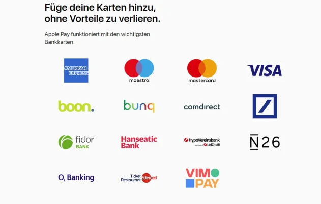 Volks- und Raiffeisenbanken wollen noch in diesem Jahr Apple Pay einführen