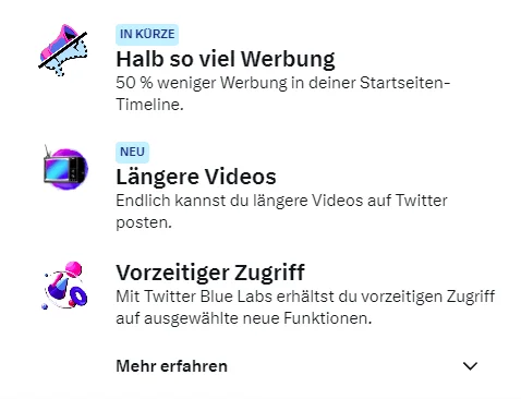 Twitter: Zwei-Faktor-Authentifizierung per SMS ab März nur mit kostenpflichtigem Blue-Abo (Reminder)