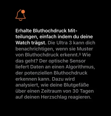 „Bluthochdruck Mit­teilungen“: Apple erklärt, wie man die neue Funktion einrichtet