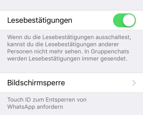 Neues Sicherheitsfeature: WhatsApp unterstützt ab sofort Face ID & Touch ID