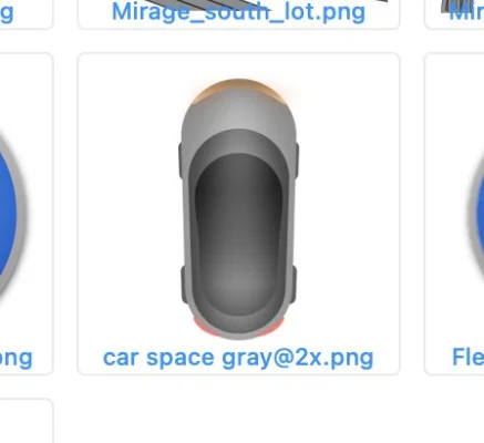 Vermeintliches Icon des "Apple Car" in einer Vorabversion von iOS 16 entdeckt