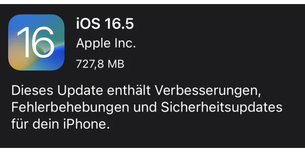 iOS 16.5 & iPadOS 16.5 verfügbar: Wenig Neues, einige Fehlerbehebungen