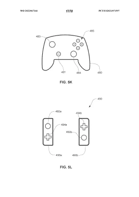 Apple lässt sich mehrere Gamecontroller patentieren