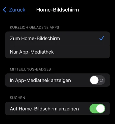 Praxistipp: Alte Spotlight-Suche unter iOS 16 aktivieren