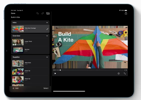 Neue Funktionen für iMovie: "Magic Movie" & "Storyboards" kommen im April