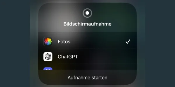 Verbessertes Screen Recording unter iOS & iPadOS: Die Bildschirmaufnahme bekommt drei neue Funktionen