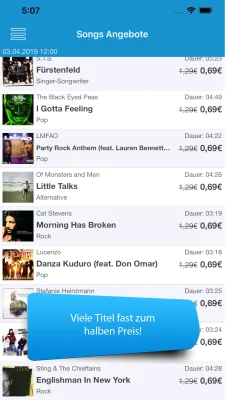 Neues Update für die MusikTicker App ist da