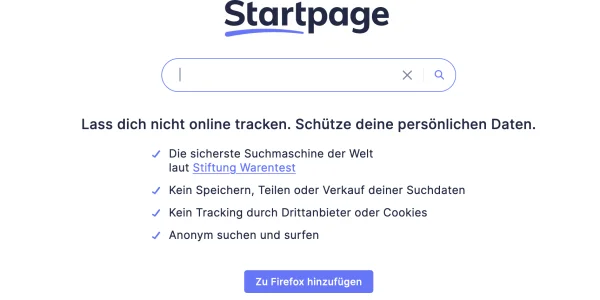 Ist Startpage.com die sicherste Suchmaschine der Welt?