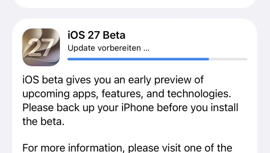 Apple veröffentlicht erste Developer-Betas für iOS 27 und alle großen Plattformen