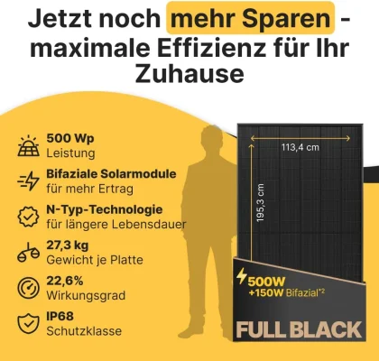 Solakon-Balkonkraftwerk mit WLAN-App im Deal