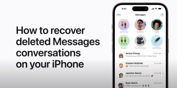 Apple zeigt, wie man gelöschte Nachrichten unter iOS 16 & iPadOS 16 wiederherstellen kann