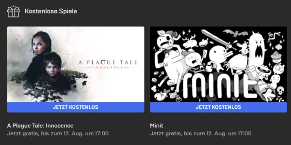 "Minit" (Windows & Mac) und "A Plague Tale: Innocence" kostenlos im Epic Games Store