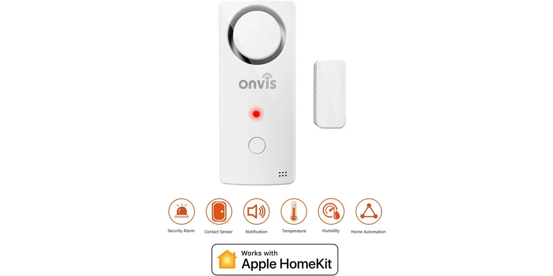 HomeKit: Smarter Kontakt- Temperatur- und Feuchtigskeits-Sensor mit Alarm aktuell als Blitzangebot verfügbar