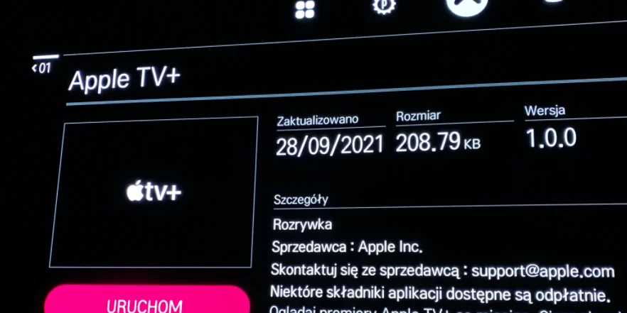 Apple veröffentlicht abgespeckte Version der "Apple TV+"-App für ältere Smart TVs von LG