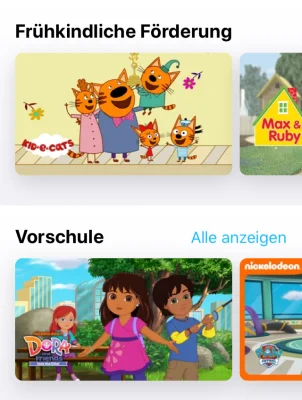 Apple TV Channels: Kindersender noggin ab sofort in der TV App verfügbar