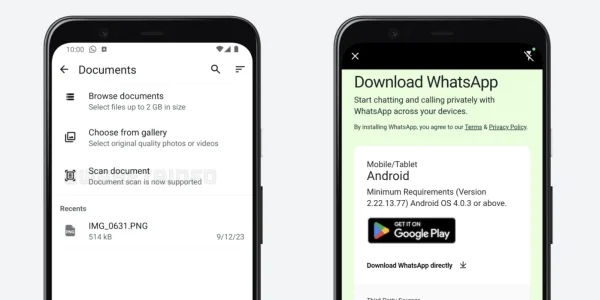 WhatsApp bekommt einen Dokumenten-Scanner