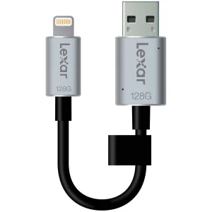 Zum halben Preis - Lexar JumpDrive C20i 128GB Speichererweiterungs- und USB-Stick für iOS Geräte