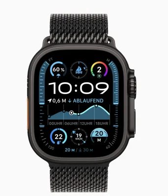 Die Apple Watch Ultra 2 gibt es jetzt auch in Schwarz